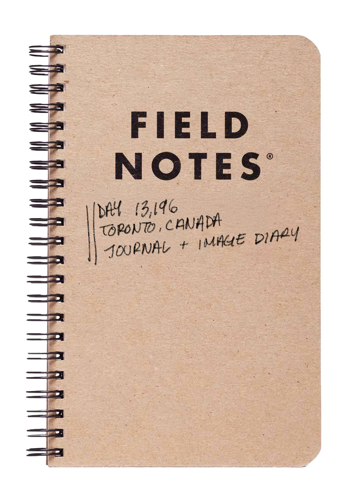 Journal each day by Jake Van Buskirk - journal + image Diary